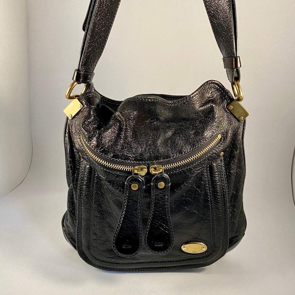CHLOE leather bag - hipster